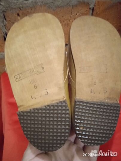 Детская обувь СССР винтаж