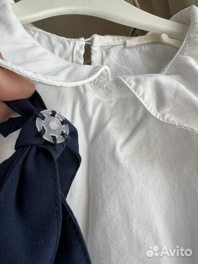 Рубашка для девочки 134 школьная