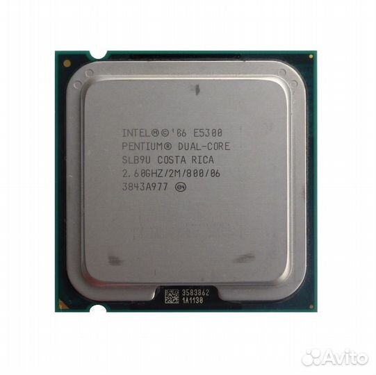 Б/у Pentium Dual-Core E5300 2,6/2/800 slb9u