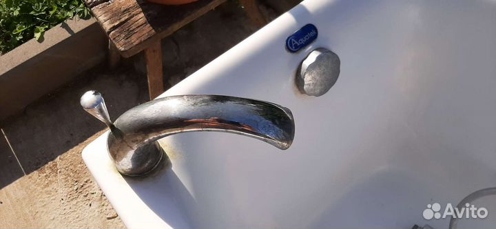 Ванна акриловая 170х70 б/у с гарнитуром Damixa