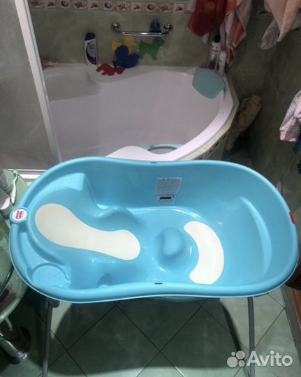 Детская ванночка Ok baby с подставкой
