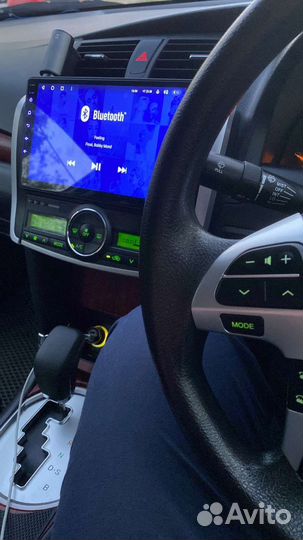 Toyota allion android штатная магнитола teyes