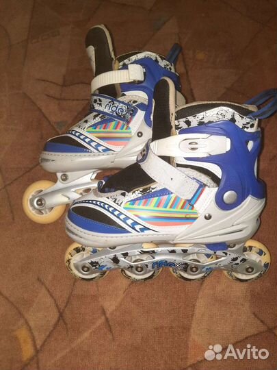 Ролики детские раздвижные 33-37 размер