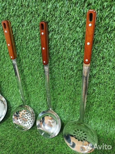 Шумовки, половники, лопатки