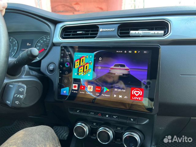 Renault Duster Arkana Android магнитола teyes