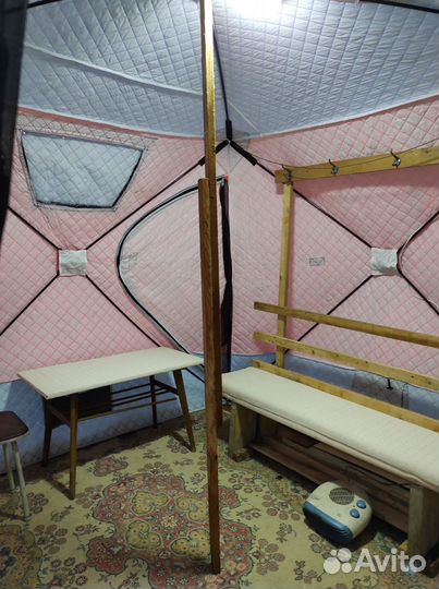 Баня на льду с купелью