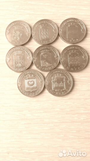 Юбилейные монеты России (бим, гвс и др)
