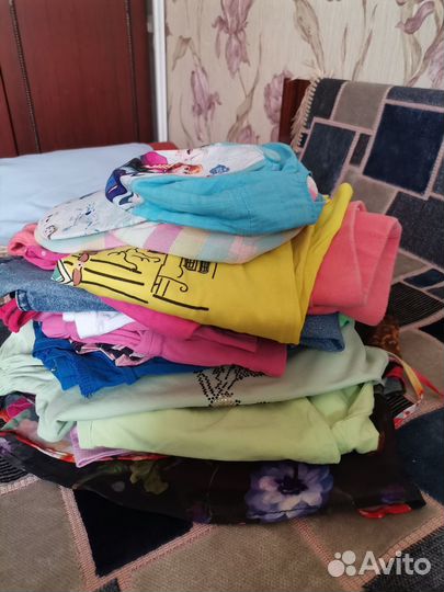 Детские вещи пакетом на девочку 110 - 116