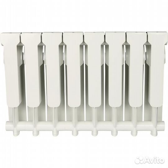 Алюминиевый радиатор Rommer Profi 350, 8 секций