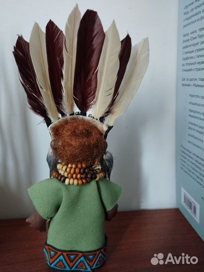 Игрушка Еж-индеец