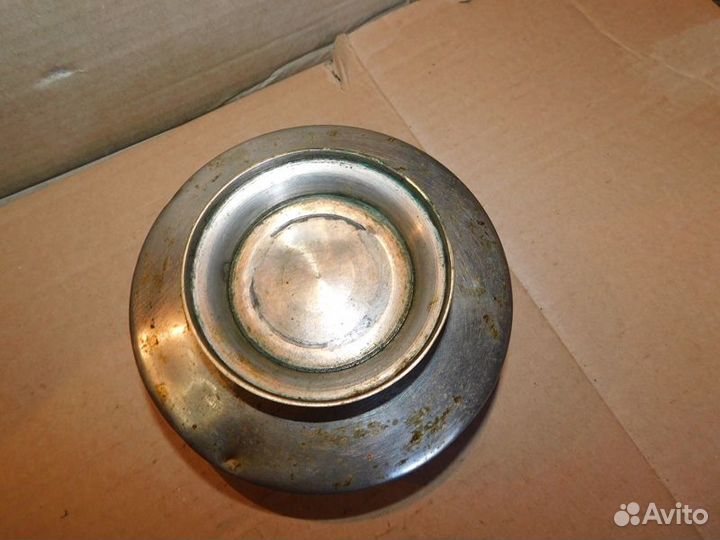 Старинный. самоварный капельник-полоскательница ри