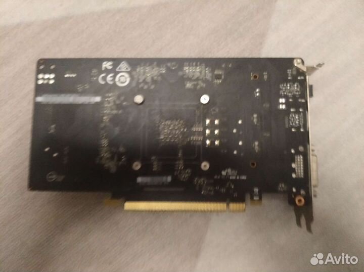 Видеокарта MSI gtx 1050