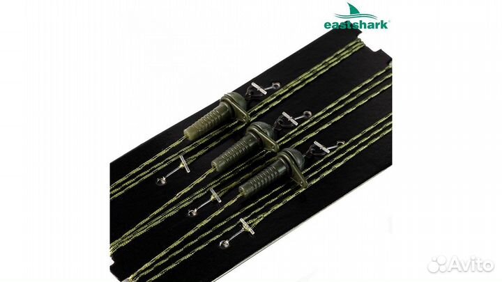 Карповый монтаж скользящий на ледкоре 35/45 Lb