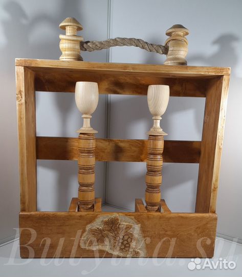 Винная полка-стеллаж 