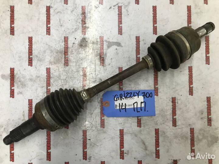 Yamaha Grizzly 700 14 привод передний