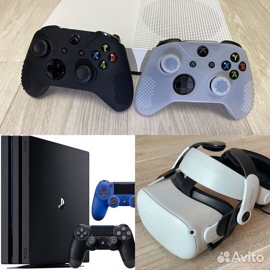 Аренда Xbox / PS4 / Quest 2 / Sony / геймпад