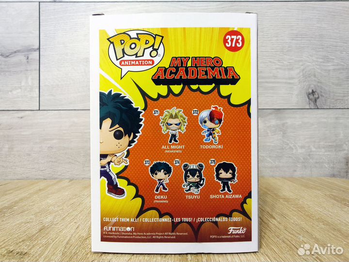 Фигурка Funko Pop Деку - Deku (Training) №373