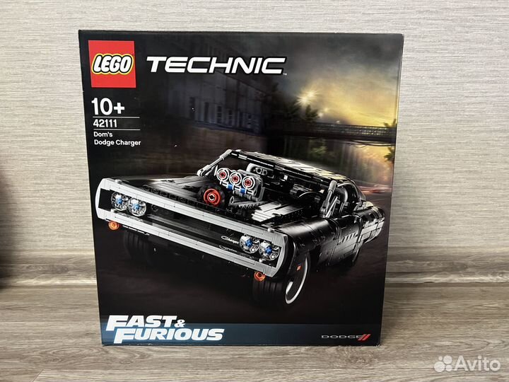 Новый Lego Teсhniс 42111 Dom's Dodge Charger