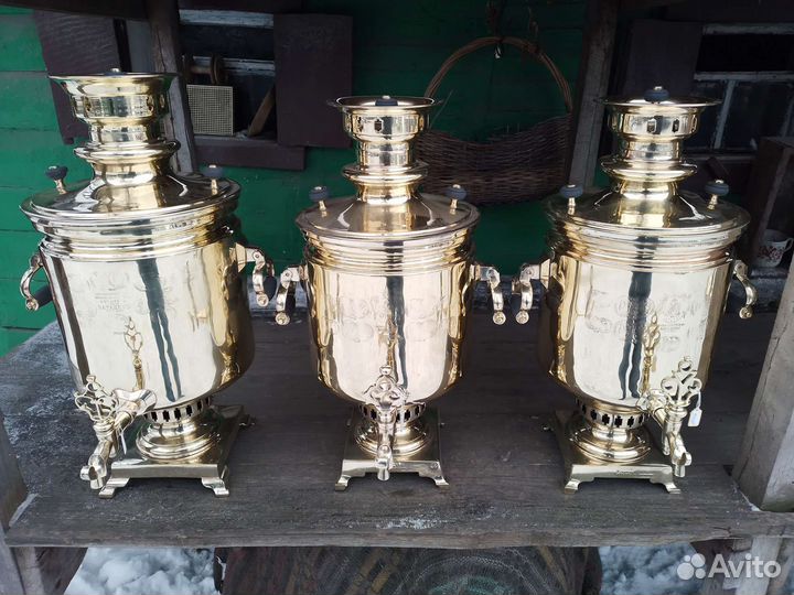 Самовар угольный банка медальная до 1917-го года