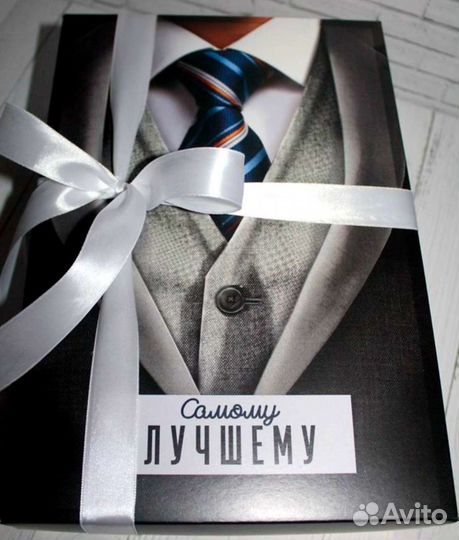 Мужской подарочный бокс