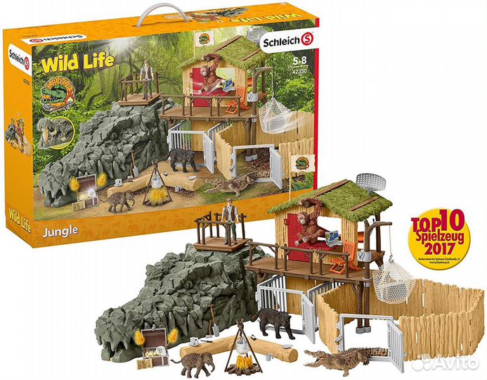Schleich новый набор-Croco, фигурки животных