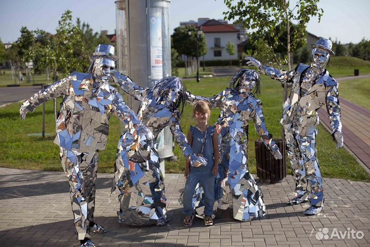 Зеркальные люди технология изготовления