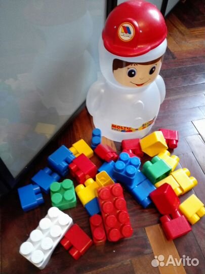 Конструктор для маленьких molto (Испания) мега бло