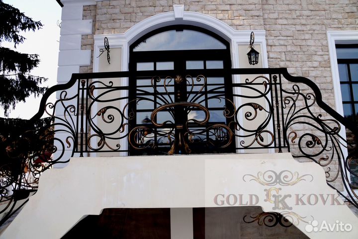 Кованые перила на крыльцо