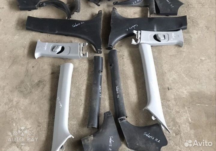 Пластик салона хендай солярис