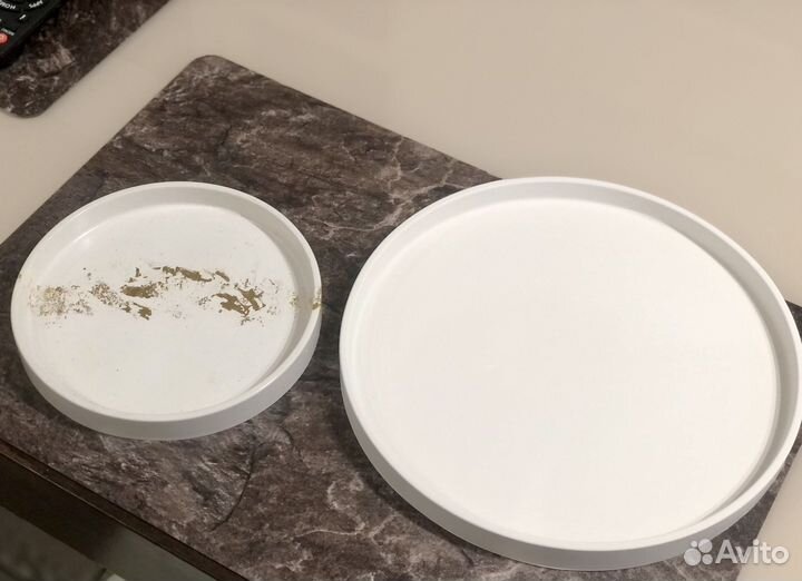 Поднос из гипса