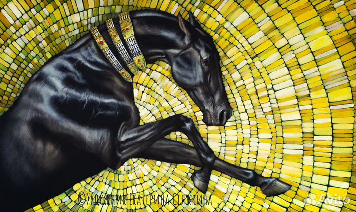 Картина большая на холсте 