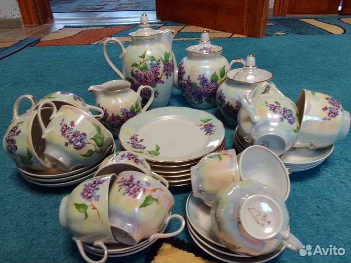 Чайный сервиз СССР дулево