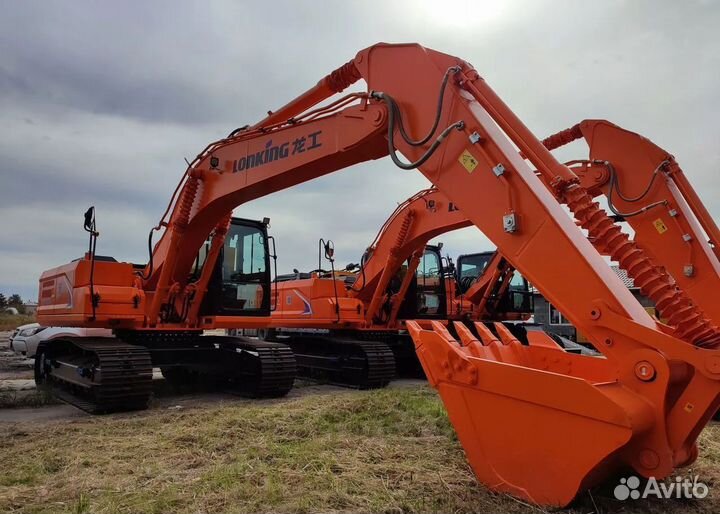 Гусеничный экскаватор Lonking CDM6205, 2024