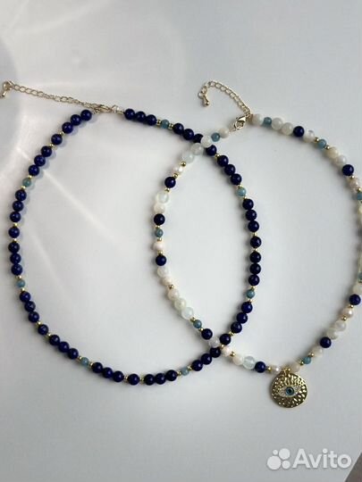 Чокеры из натуральных камней