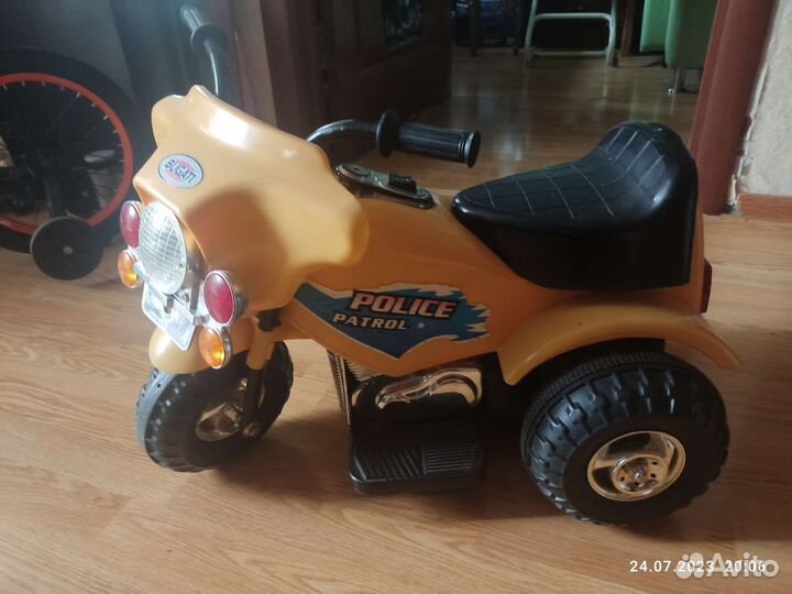 Детский электро мотоцикл