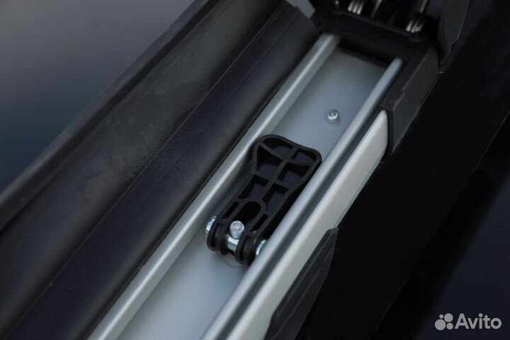 Багажник для перевозки лыж Lux Эльбрус 500 серый