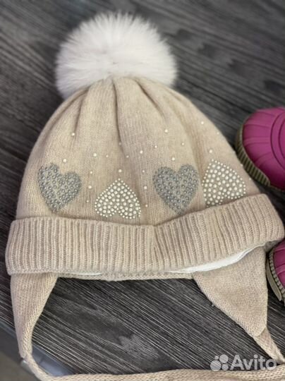 Шапка зимняя для девочки