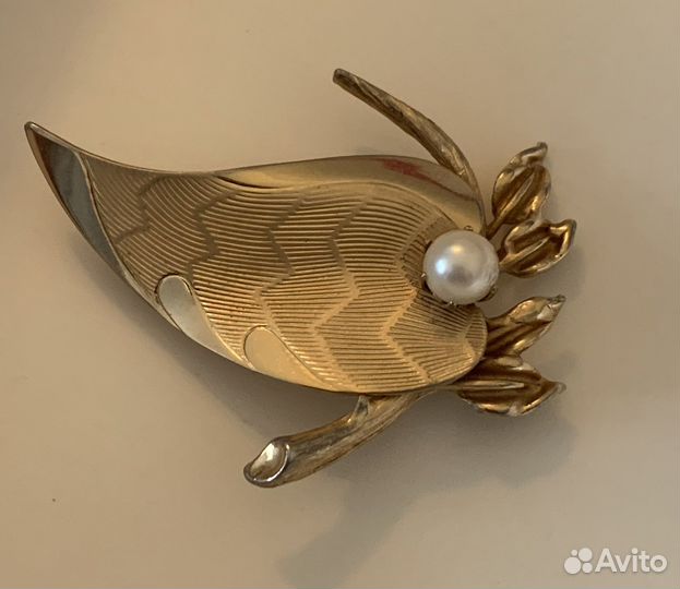 Красивые Броши винтаж Sphinx пудель жемчуг Роза