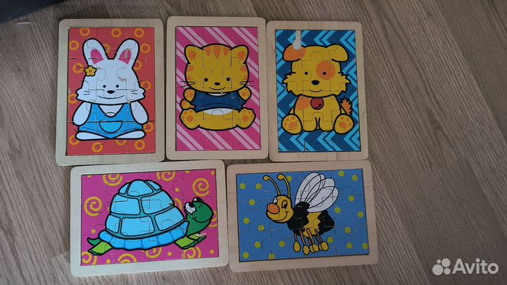 Деревянные пазлы