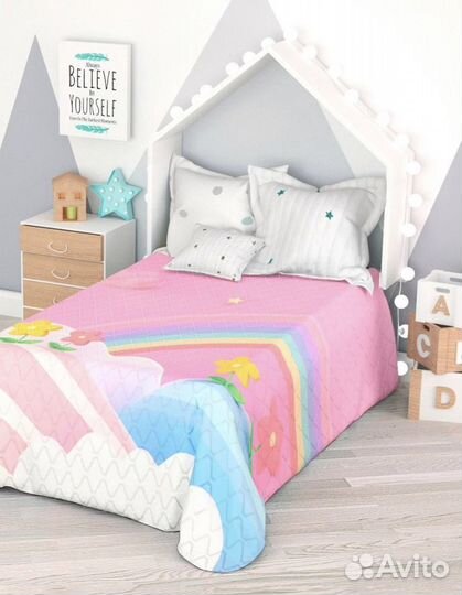 Плед стеганный детский 145*210 7