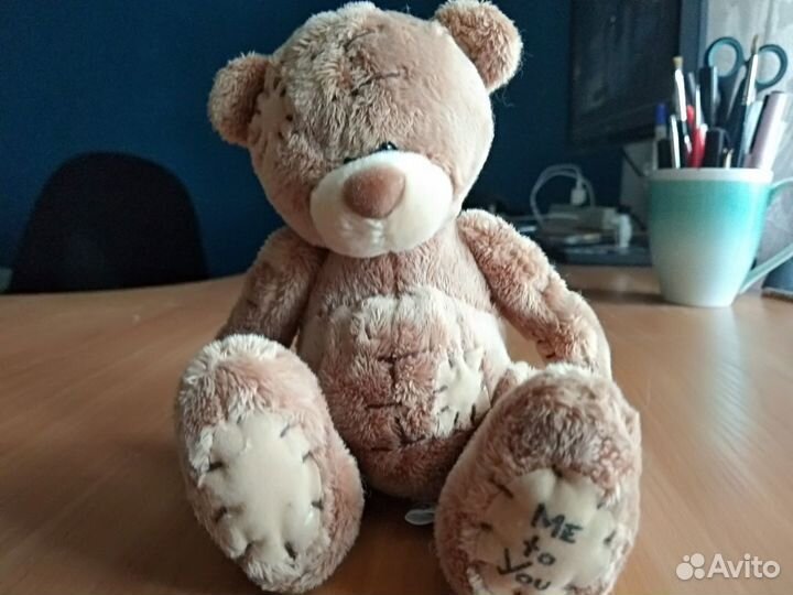 Детские игрушки. Мишка, заяц, собачка