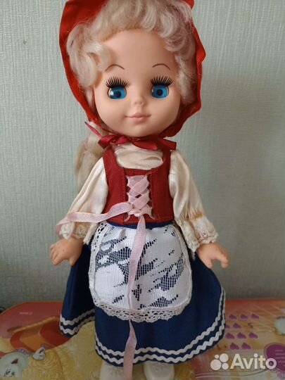 Кукла СССР красная шапочка и весна лот