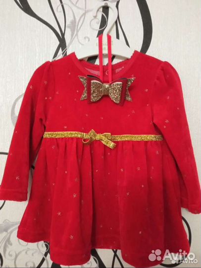 Платье для девочки 74