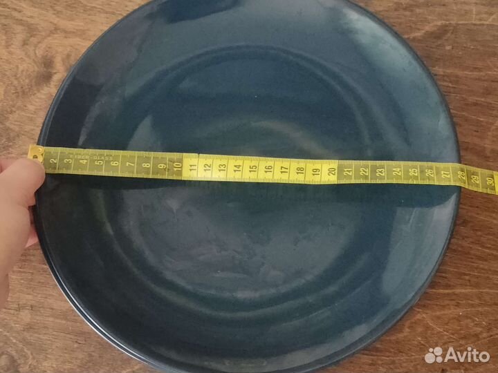 Тарелки IKEA синие