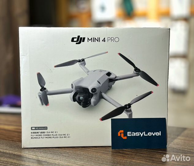 Дрон DJI Mini 4 Pro Fly More Combo Plus New