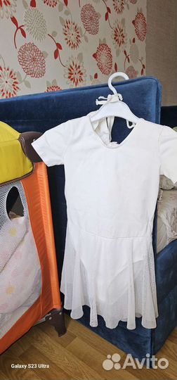 Купальник для танцев белый 122128