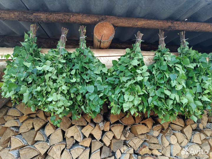 Веники для бани из березы