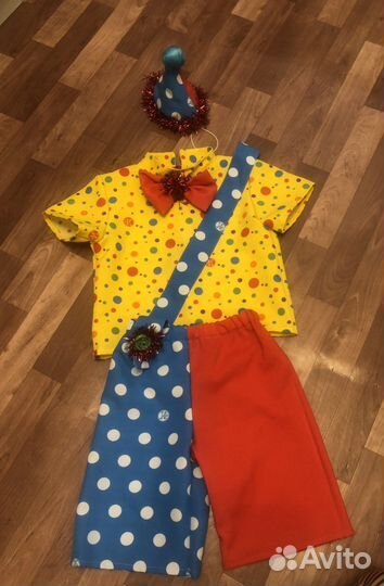 Костюм новогодний «Клоун»104-116