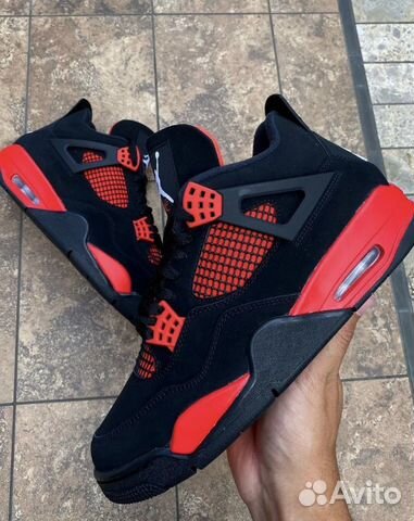 Air Jordan 4 retro "'red thunder"' оригинал купить в Санкт-Петербурге ...