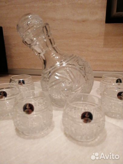 Графин хрустальный Дятьковского з-да